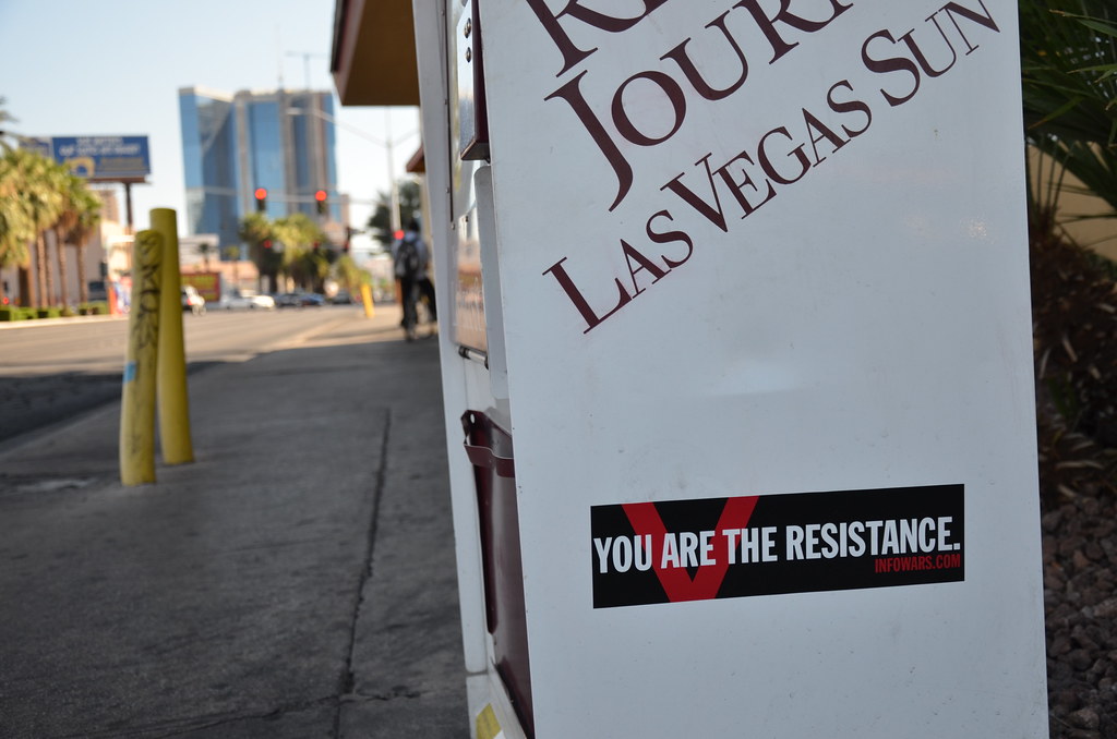 Graffiti Sticker “You Are The Resistance”