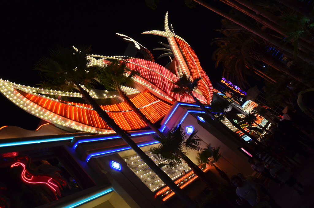 Flamingo Las Vegas Neon Lights