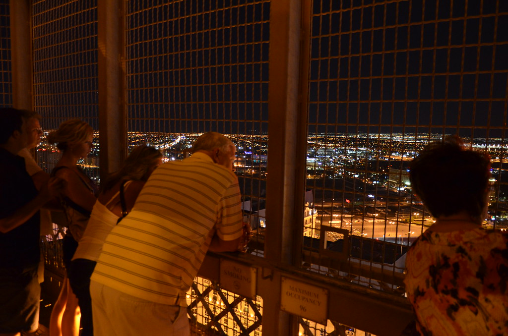 View of the Eiffel Tower at the Paris Casino