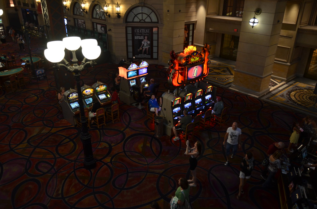 Slot Machines at the Paris Las Vegas Casino