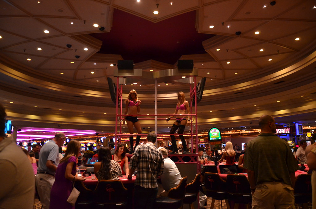 Girls at Harrah’s Las Vegas Casino