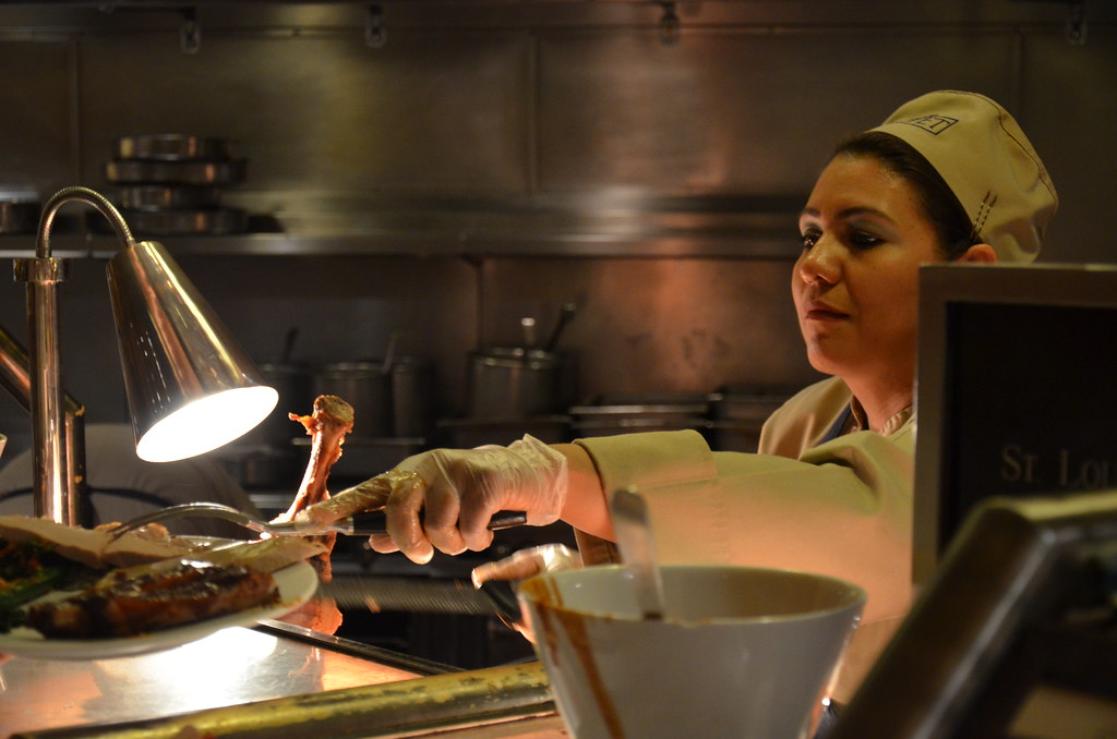 Carving Station at the Bellagio Buffet
