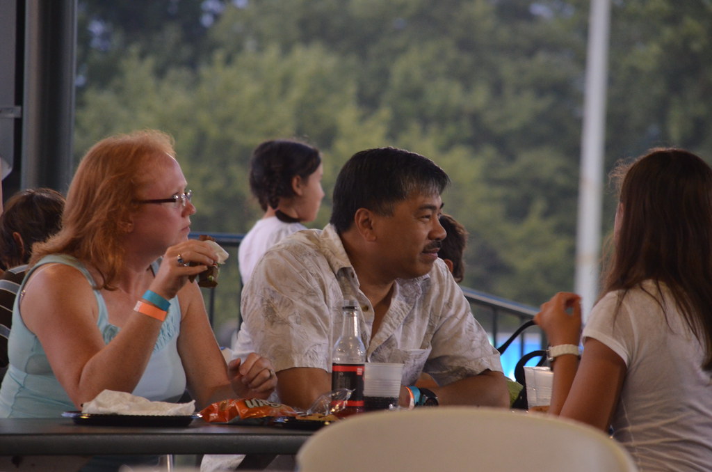 Outdoor Rooftop Deck at Kane County Cougars Game 090