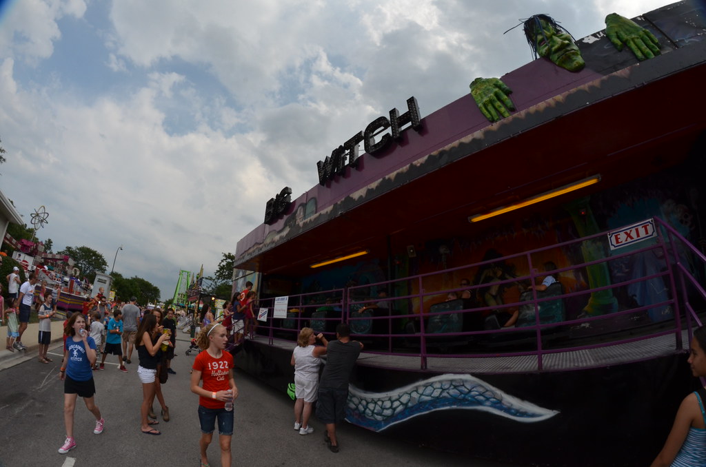 Carnival Ride at Naperville Last Fling Carnival