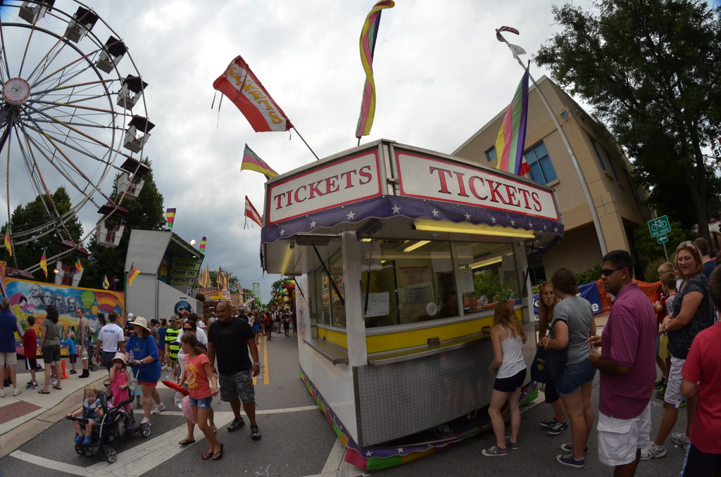 Carnival Ticket Booth