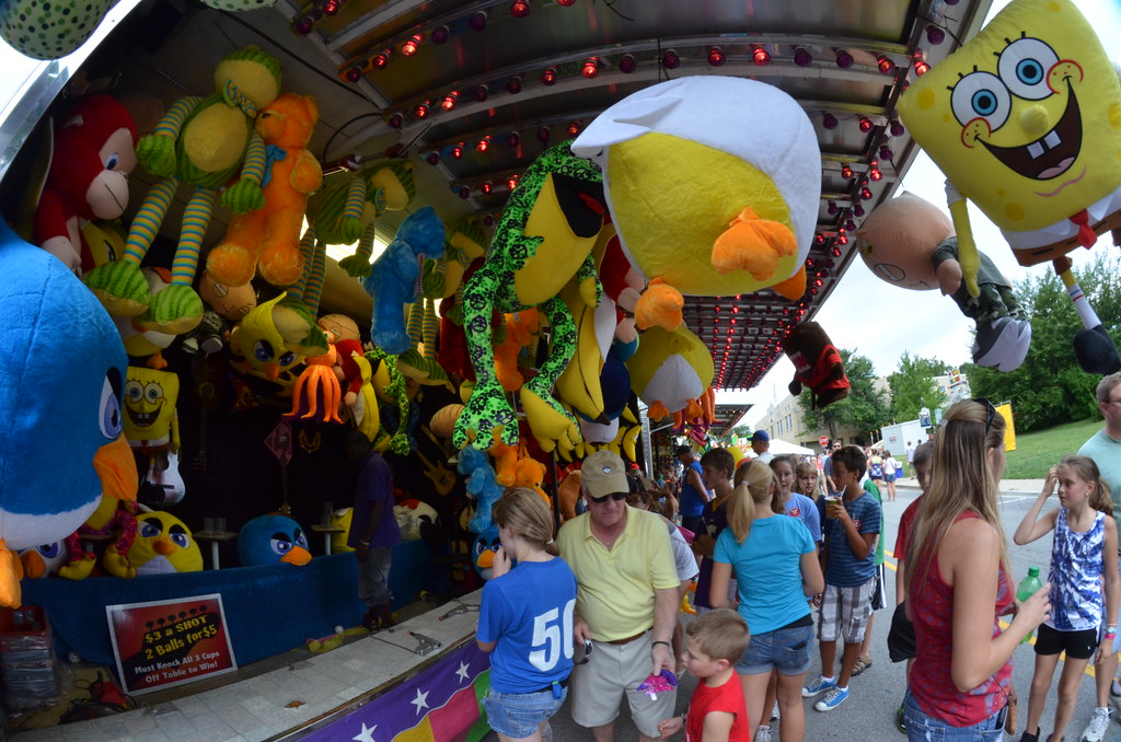 Carnival Prizes at Naperville Last Fling Carnival