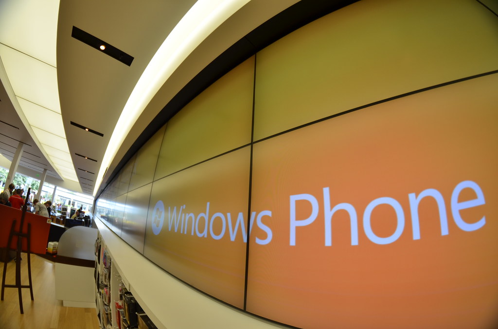 Microsoft Store Wall
