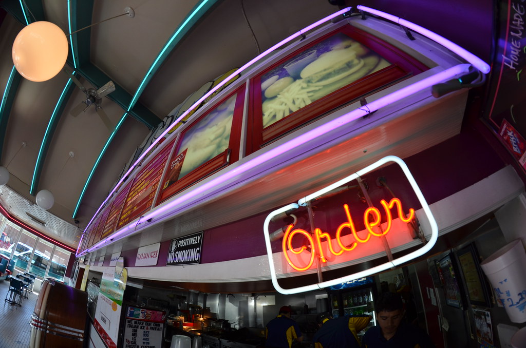 Fast Food Hot Dog Restaurant