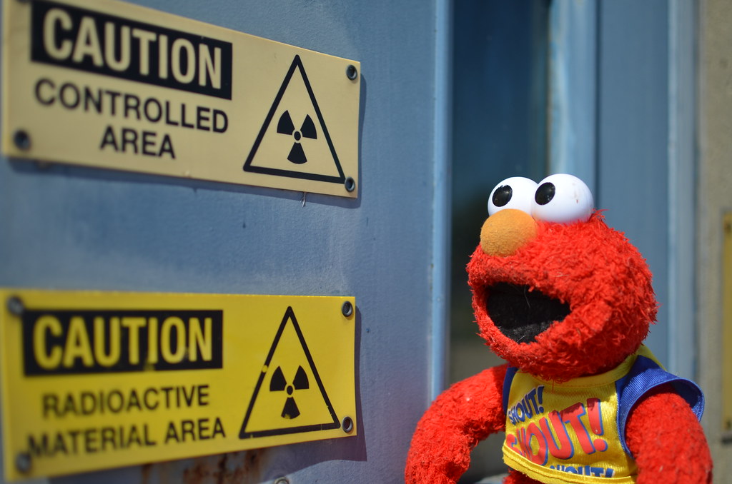 Elmo in Radioactive Material Area