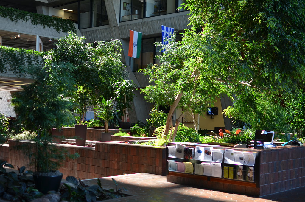 Fermilab Wilson Hall Atrium