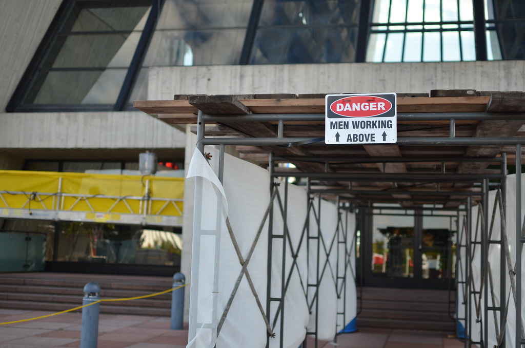 Fermilab Wilson Hall Construction