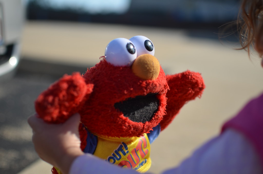 Elmo’s Visit to Fermilab Wilson Hall
