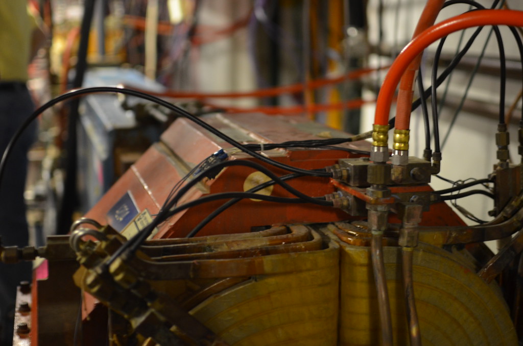 Antiproton Source tour at the Fermilab Tevatron Shutdown 460