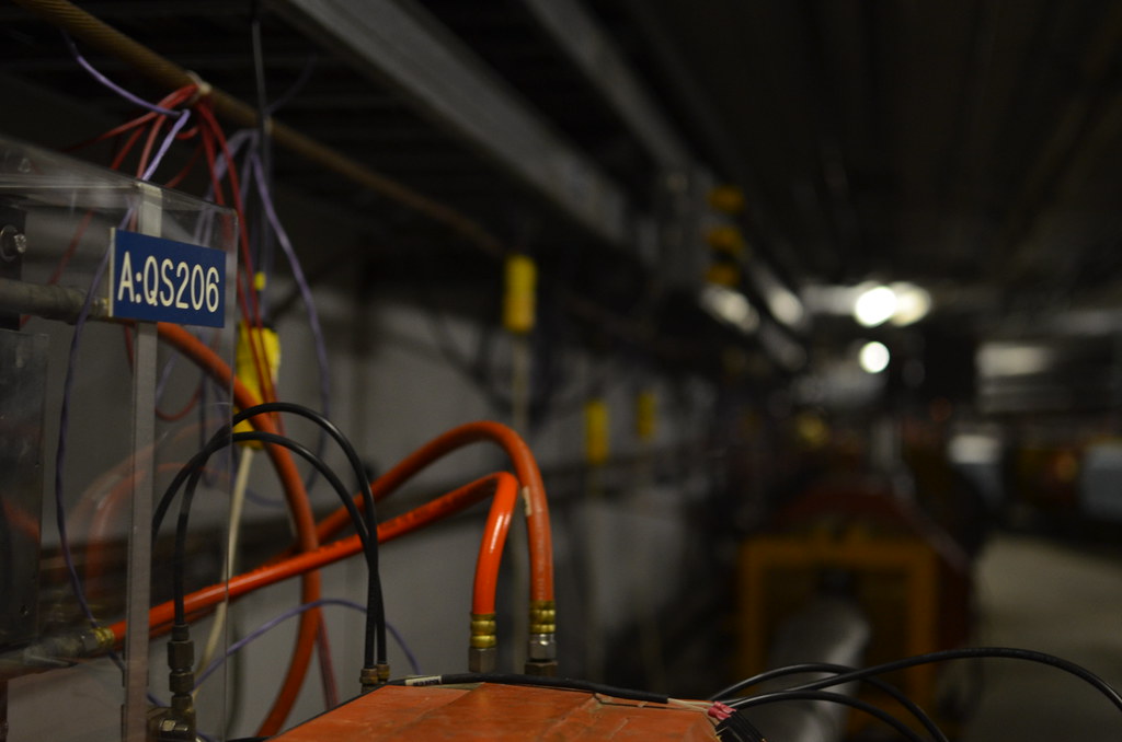 Antiproton Source tour at the Fermilab Tevatron Shutdown 482