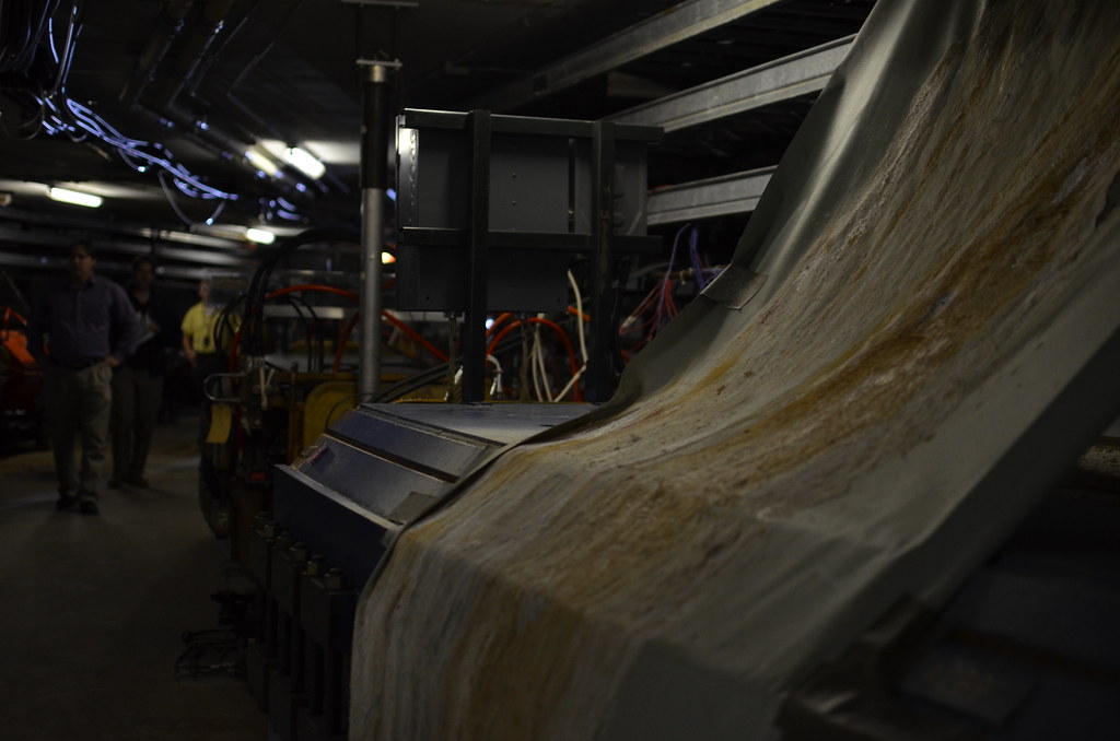 Antiproton Source tour at the Fermilab Tevatron Shutdown 488
