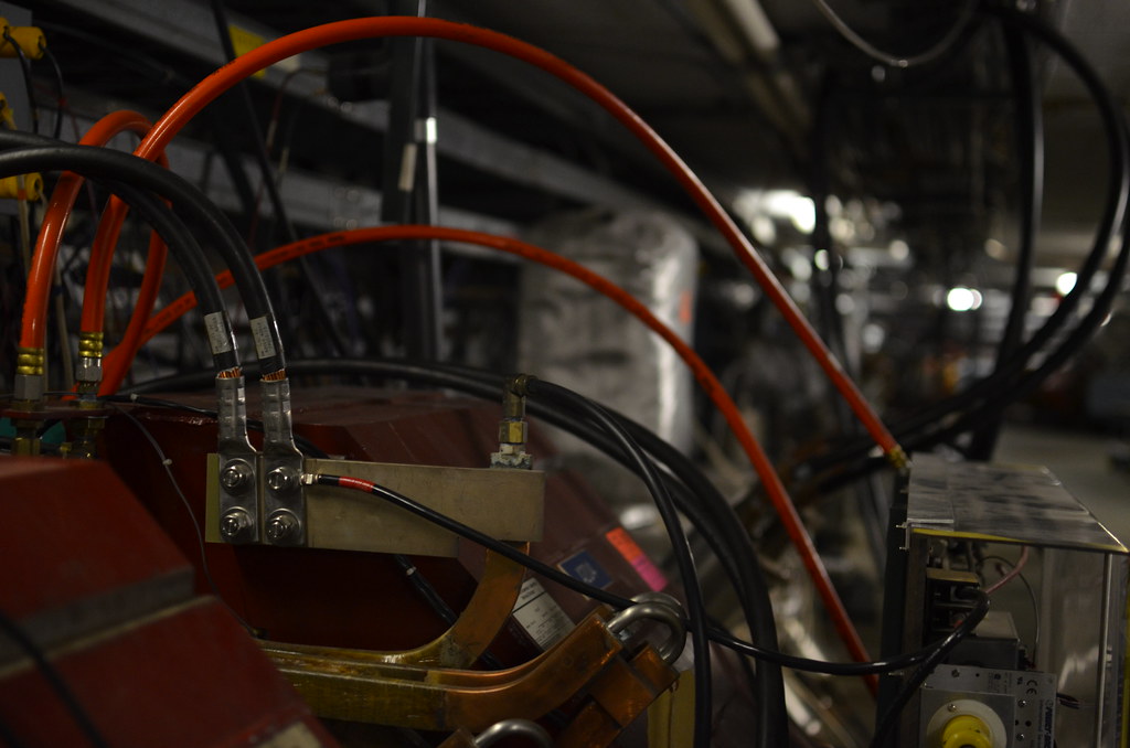 Antiproton Source tour at the Fermilab Tevatron Shutdown 489
