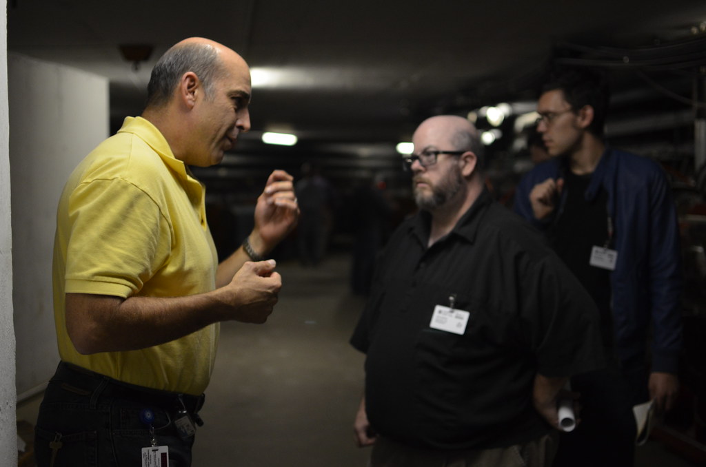 Antiproton Source tour at the Fermilab Tevatron Shutdown 508