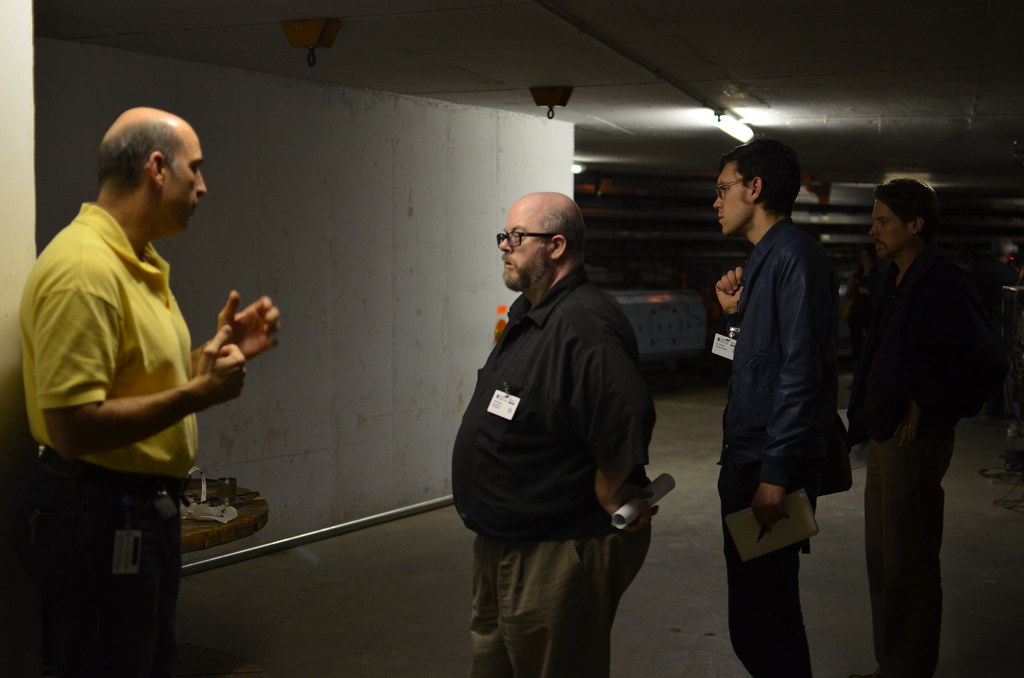Antiproton Source tour at the Fermilab Tevatron Shutdown 510