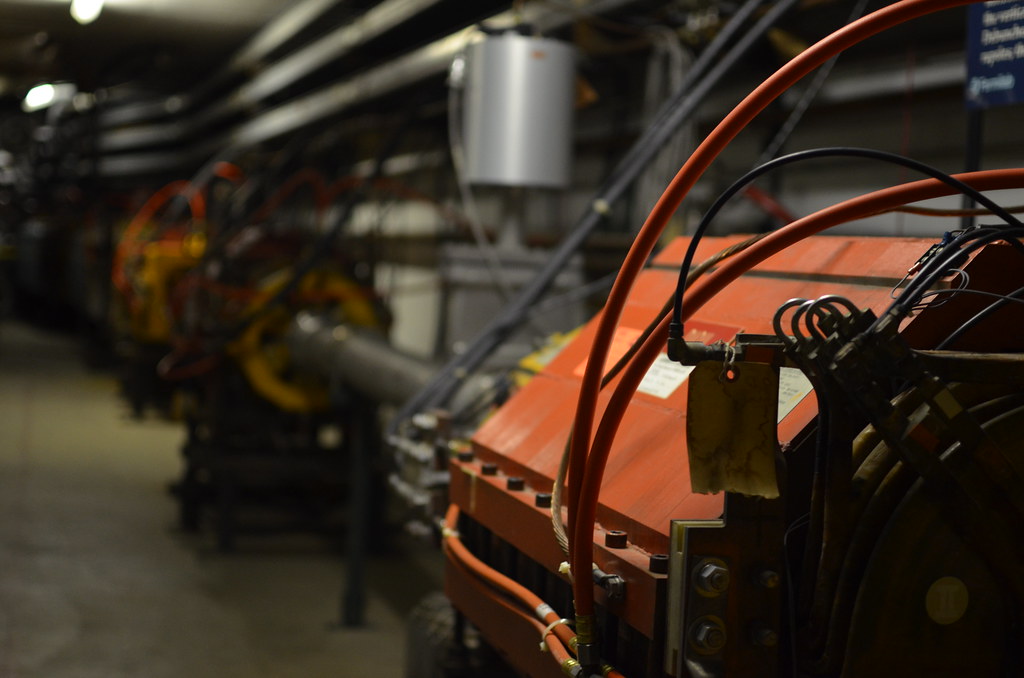 Antiproton Source tour at the Fermilab Tevatron Shutdown 519