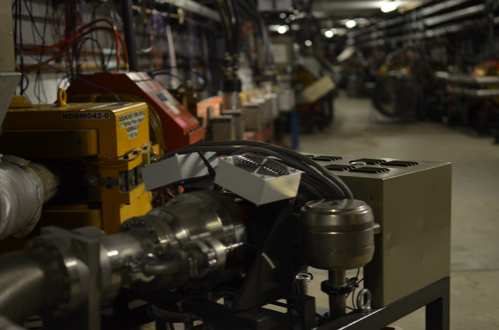 Antiproton Source tour at the Fermilab Tevatron Shutdown 521