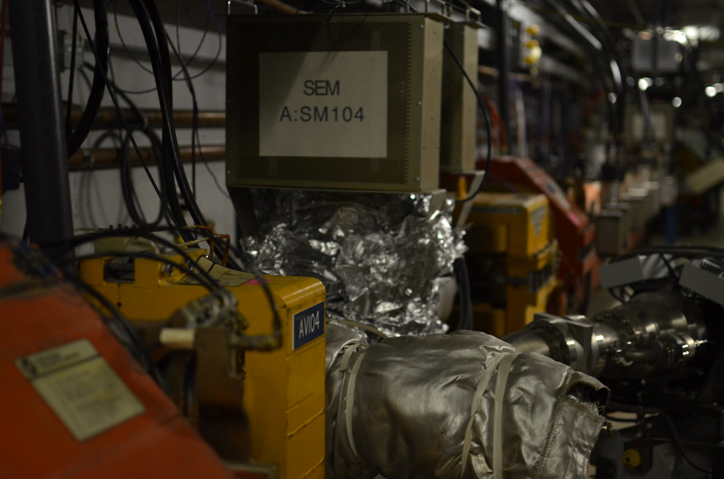 Antiproton Source tour at the Fermilab Tevatron Shutdown 525
