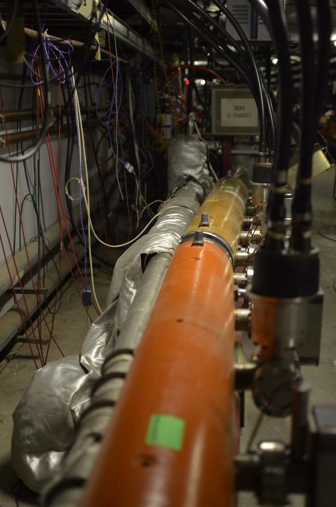 Antiproton Source tour at the Fermilab Tevatron Shutdown 526
