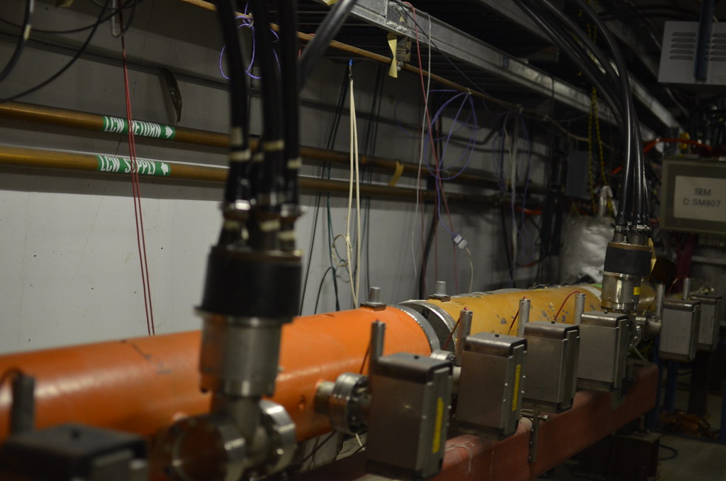 Antiproton Source tour at the Fermilab Tevatron Shutdown 529