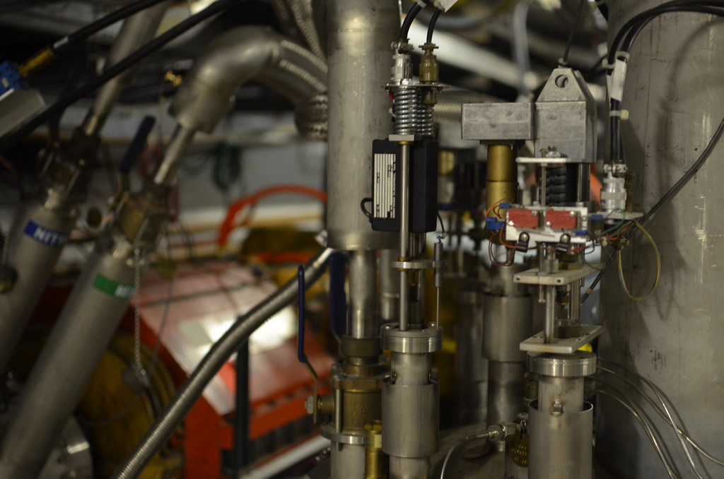 Antiproton Source tour at the Fermilab Tevatron Shutdown 536
