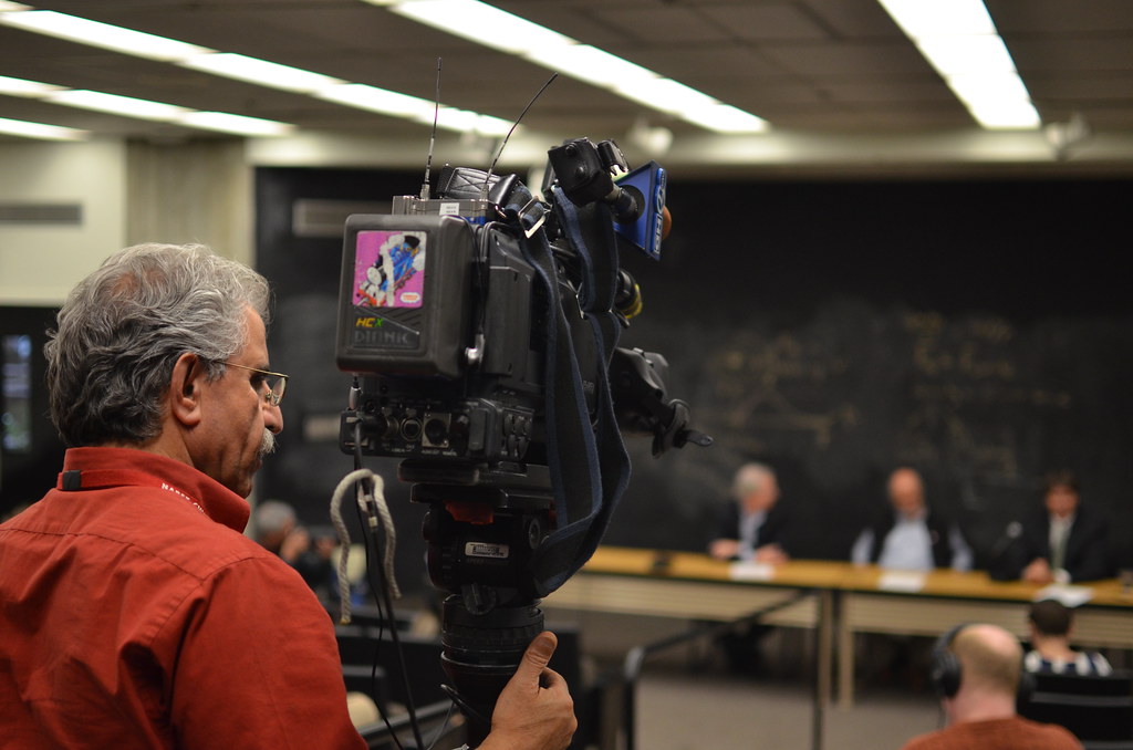 Channel 7 News at Fermilab Tevatron Shutdown Press Conference