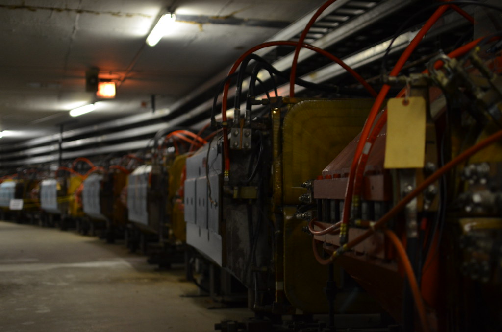 Antiproton Source tour at the Fermilab Tevatron Shutdown 486