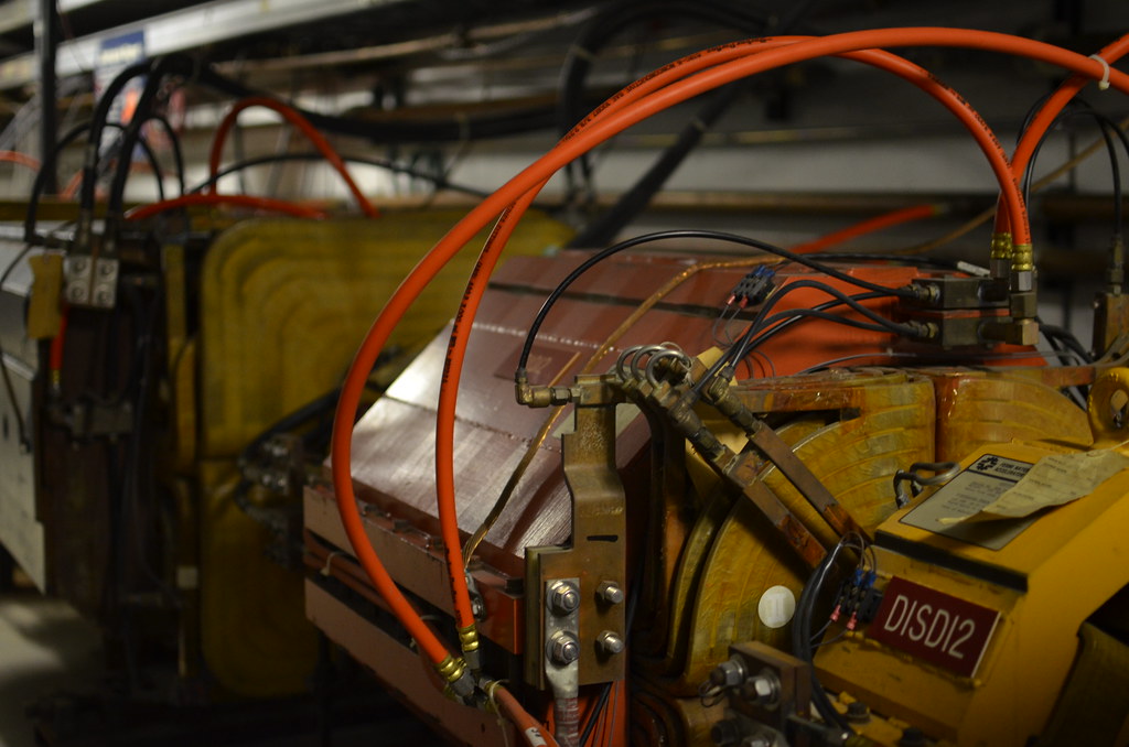 Antiproton Source tour at the Fermilab Tevatron Shutdown 518