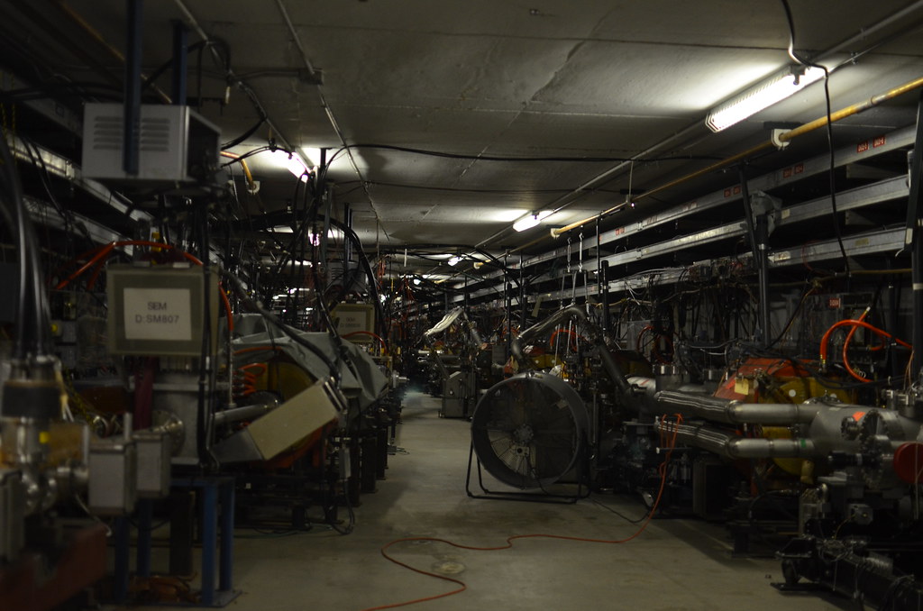 Antiproton Source tour at the Fermilab Tevatron Shutdown 532