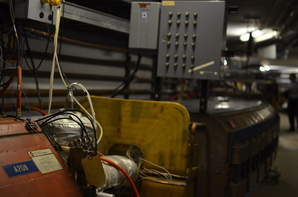 Antiproton Source tour at the Fermilab Tevatron Shutdown 567