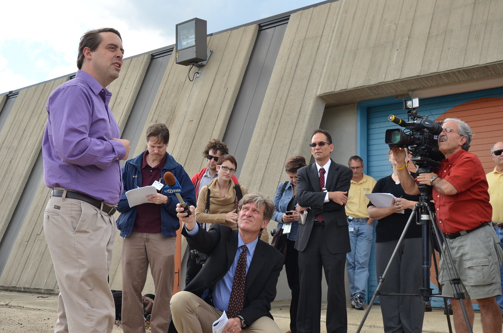 Paul Meincke at Fermilab Tevatron Shutdown