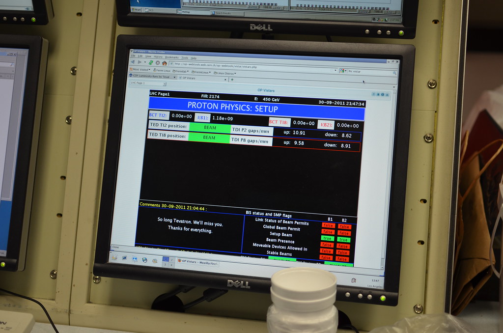 Fermilab Tevatron Shutdown 1193
