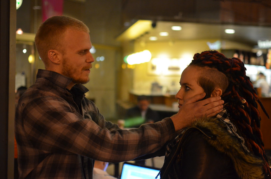 Young Chicago Couple in the Loop