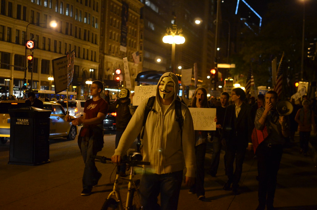 Occupy Chicago Protest March