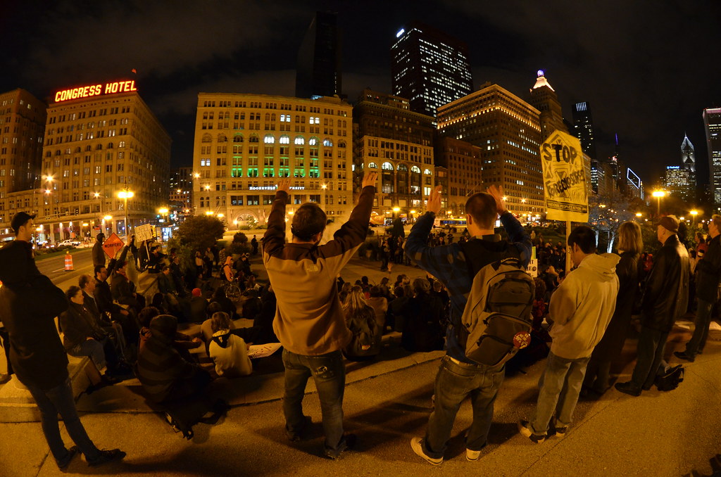 Occupy Chicago Protest Rally 370