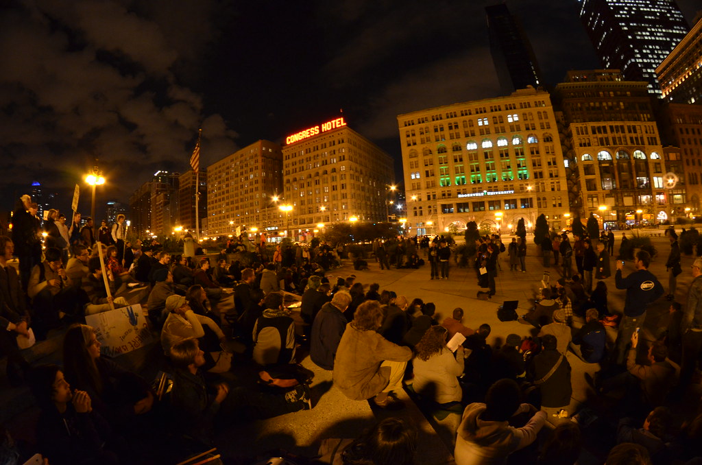 Occupy Chicago Protest Rally 366