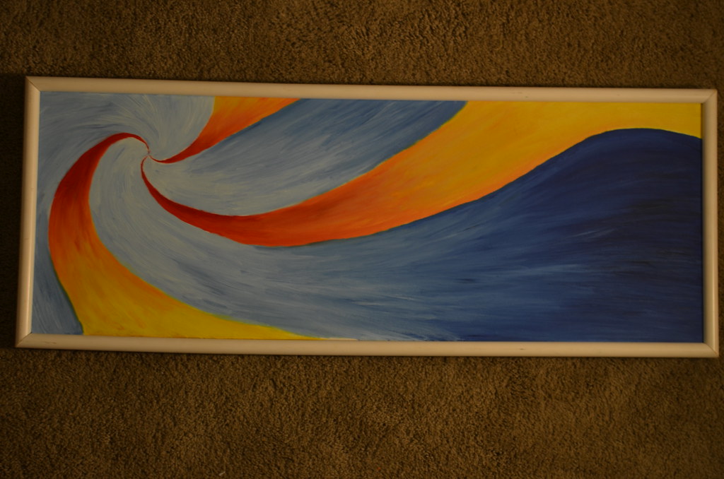 Burning Alive Oil Painting