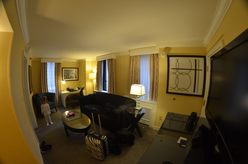 Living Room in Allerton Hotel King Superior Suite