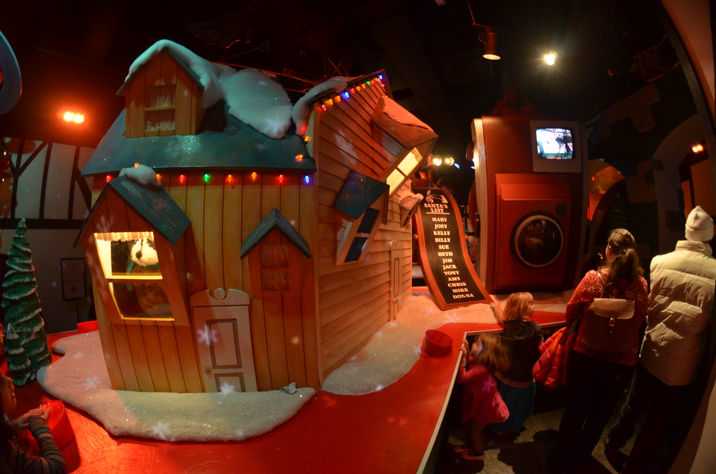 Santa Village at Macy’s in Chicago