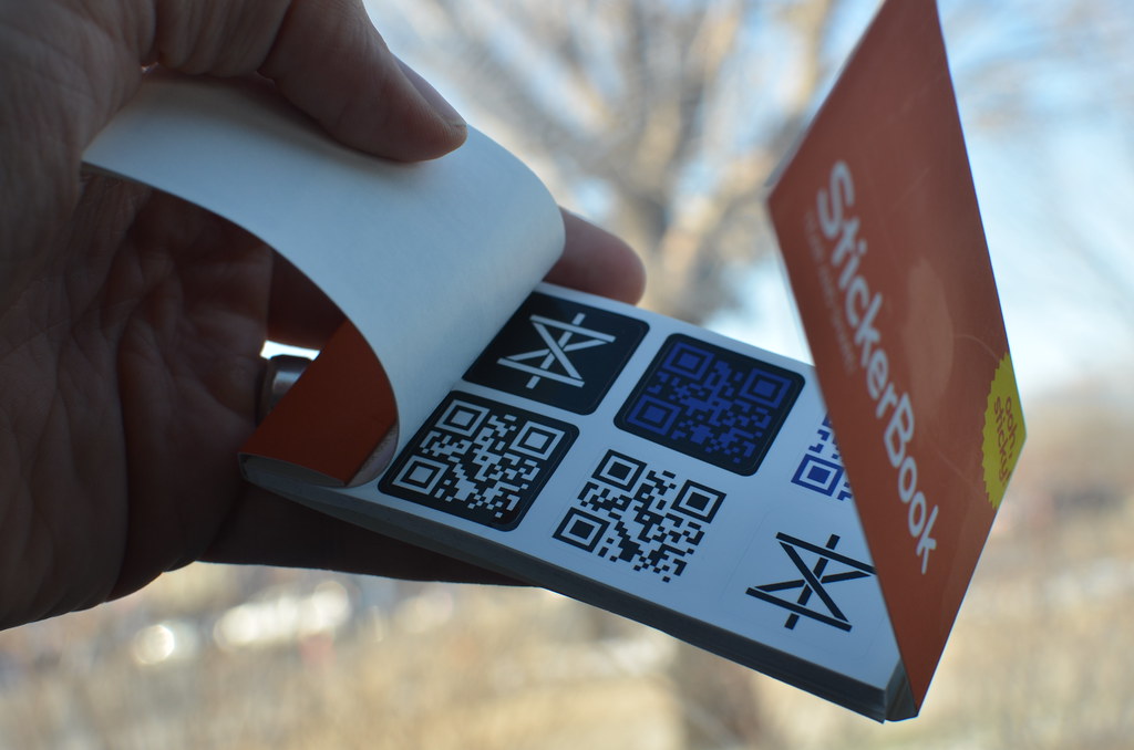 Custom QR Code Stickers