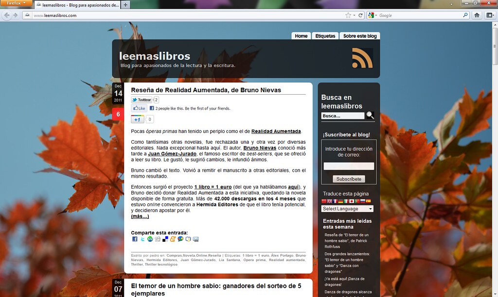 Image used on leemaslibros.com
