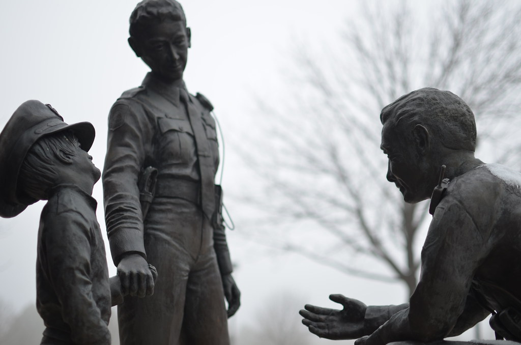 Naperville Police Sculpture