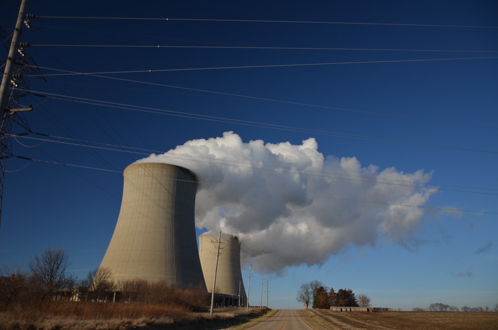 Radioactive Cooling Towers