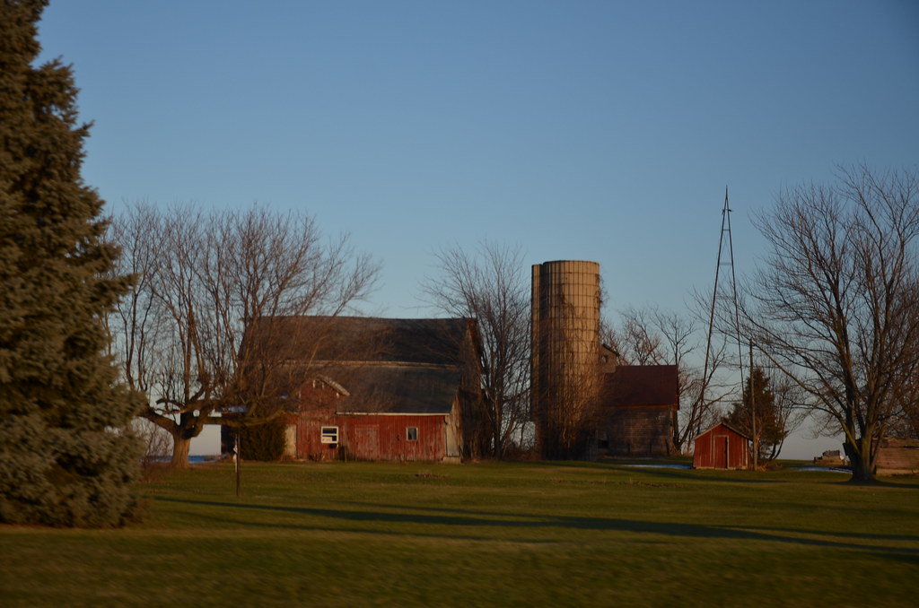 Farm at Dusk