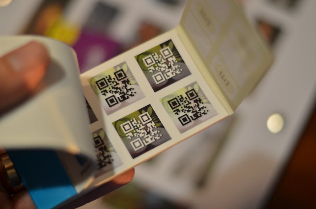 Artistic QR Code Stickers
