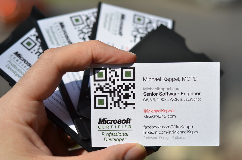 Software Developer Business Cards