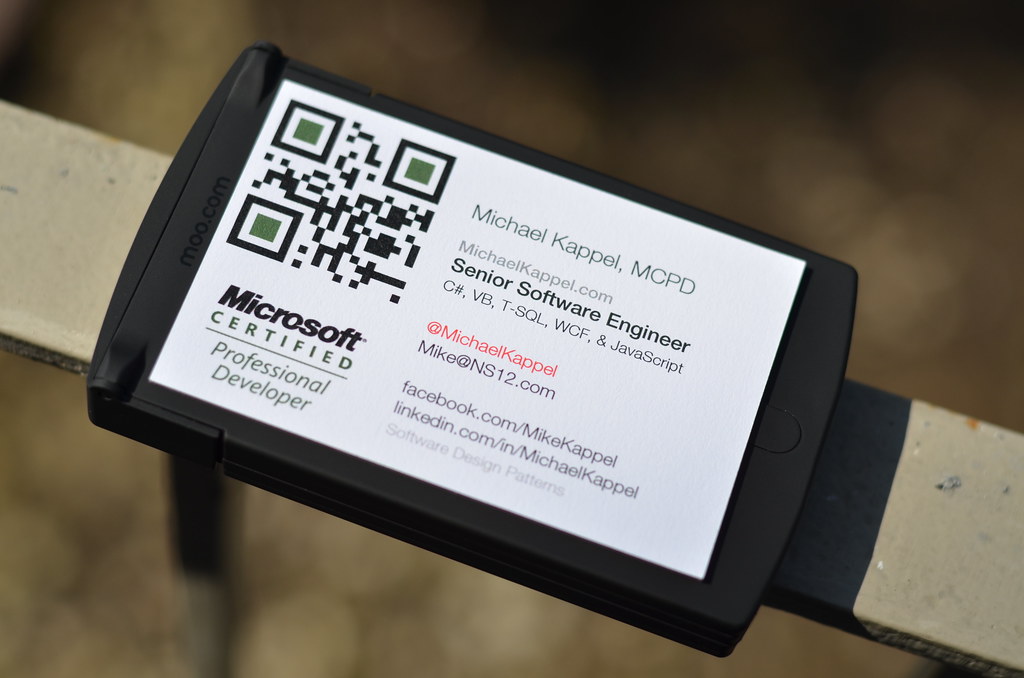 Moo Professional Business Cards